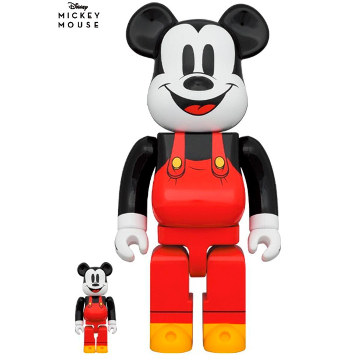 MICKEY MOUSE BOAT BUILDERS x BE@RBRICK 100% & 400% SET