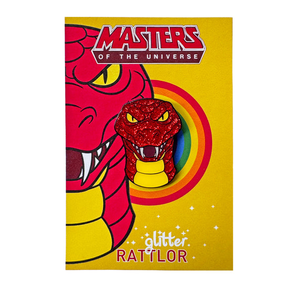 GLITTER PIN - SNAKEMEN SET