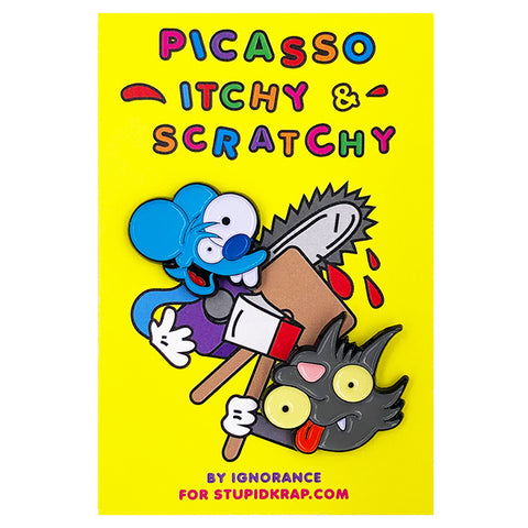 IGNORANCE - PICASSO ITCHY & SCRATCHY