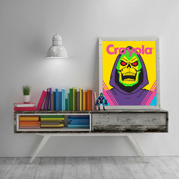 AARON CRAIG - Terror Crayola Skeletor